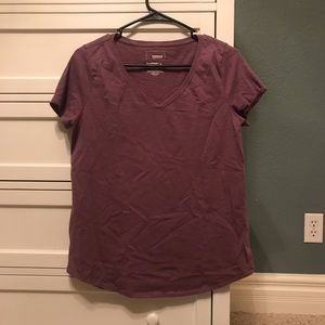 Dusty purple colored t-shirt